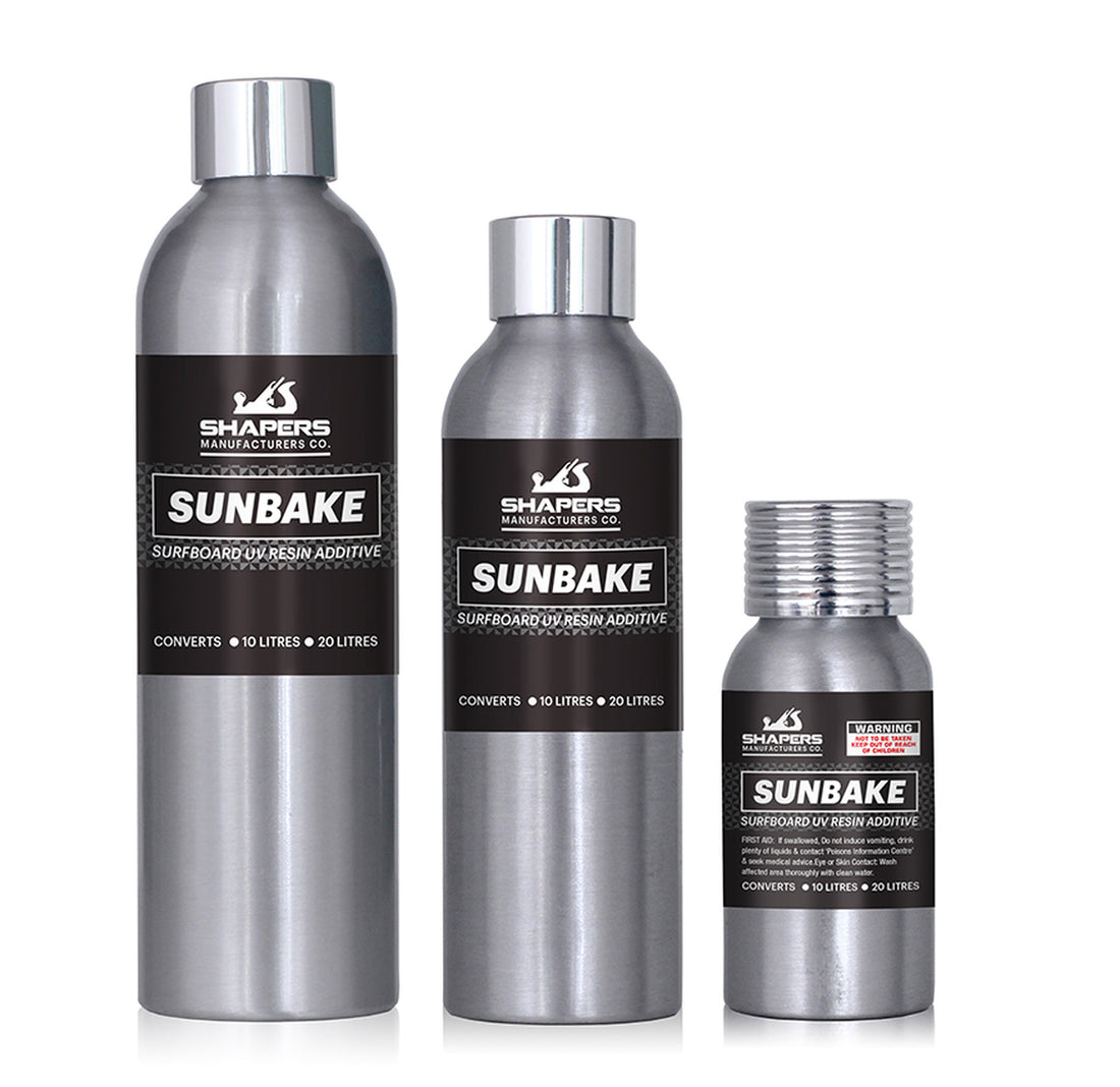 SHAPERS SUNBAKE RESIN ADDITIVE (TO MAKE 20L)