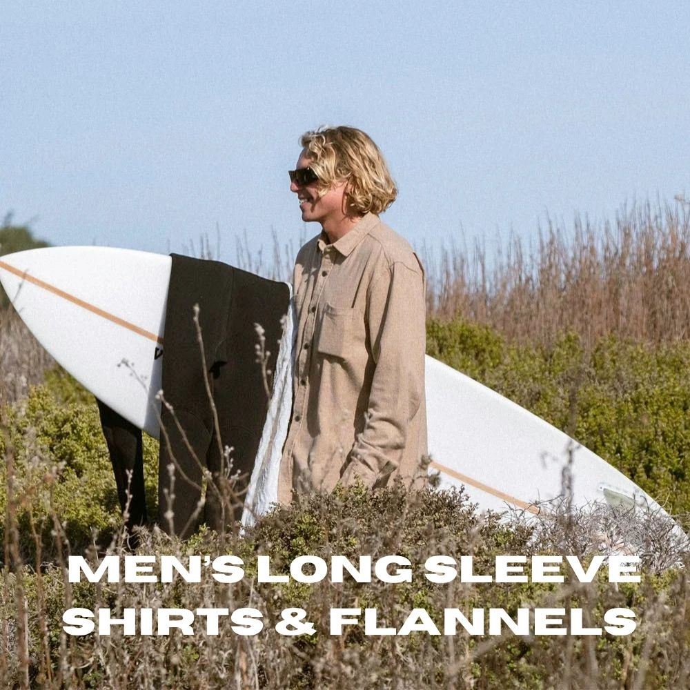 Discover mens flannel shirts, mens button up shirts and mens long sleeve t shirts at Freeride Surf & Skate Auckland. Fast NZ-wide shipping.