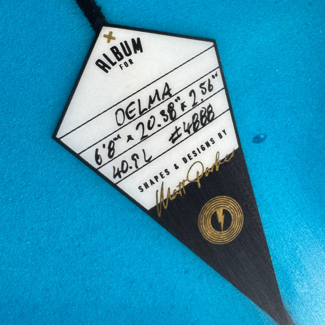 Album Delma Blue Tint surfboard at Freeride Surf & Skate NZ