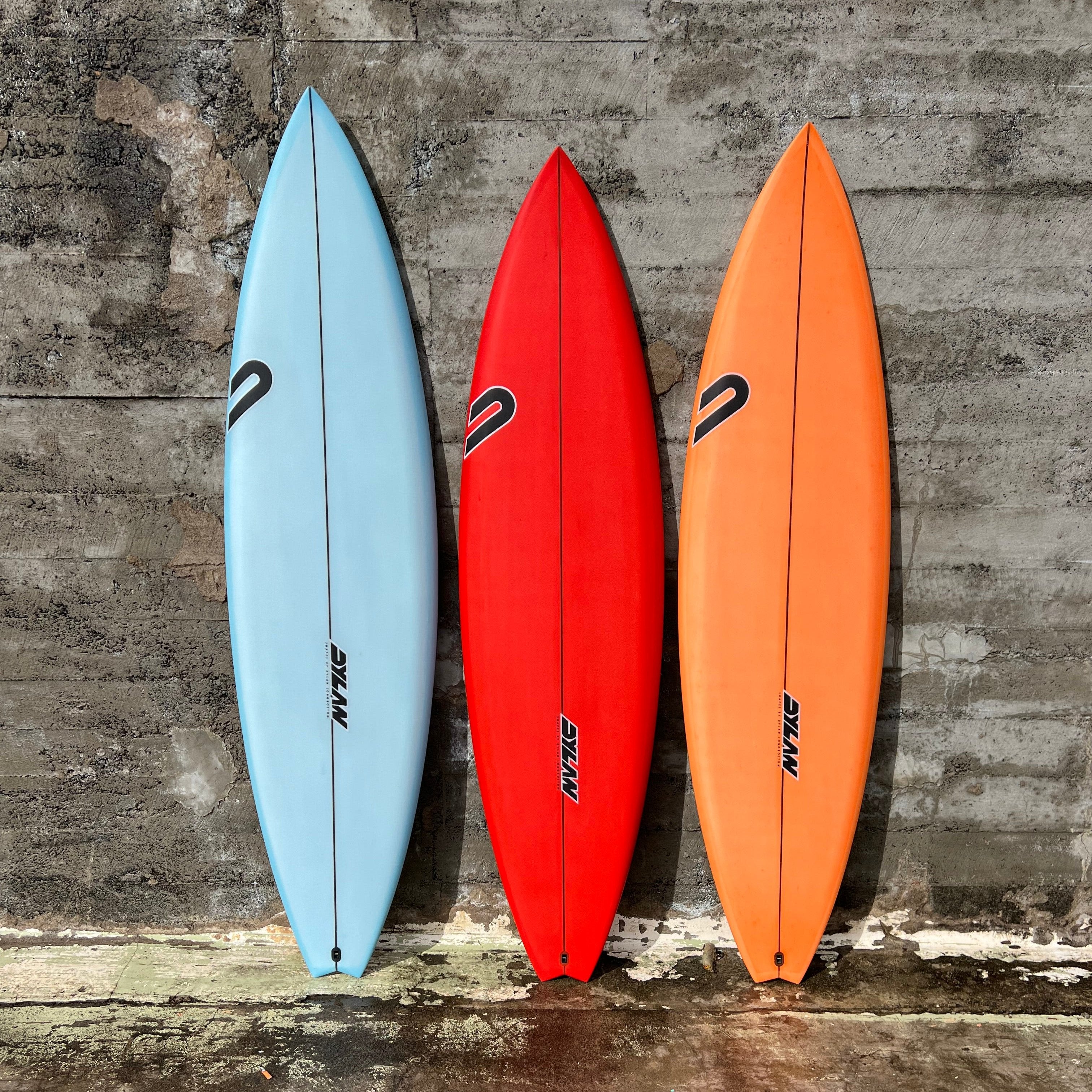 DYLAN SHAPES LUCAS CHUMBO PRO 6'5 RED | Big Wave Surfboard
