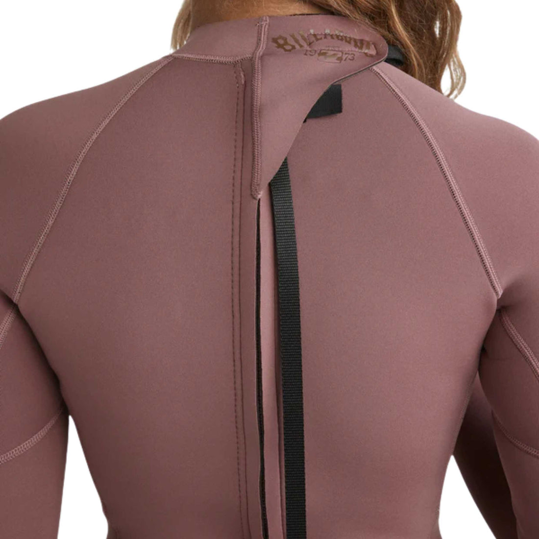 Back view of Billabong Women’s Spring Fever Long Sleeve Springsuit with back zip