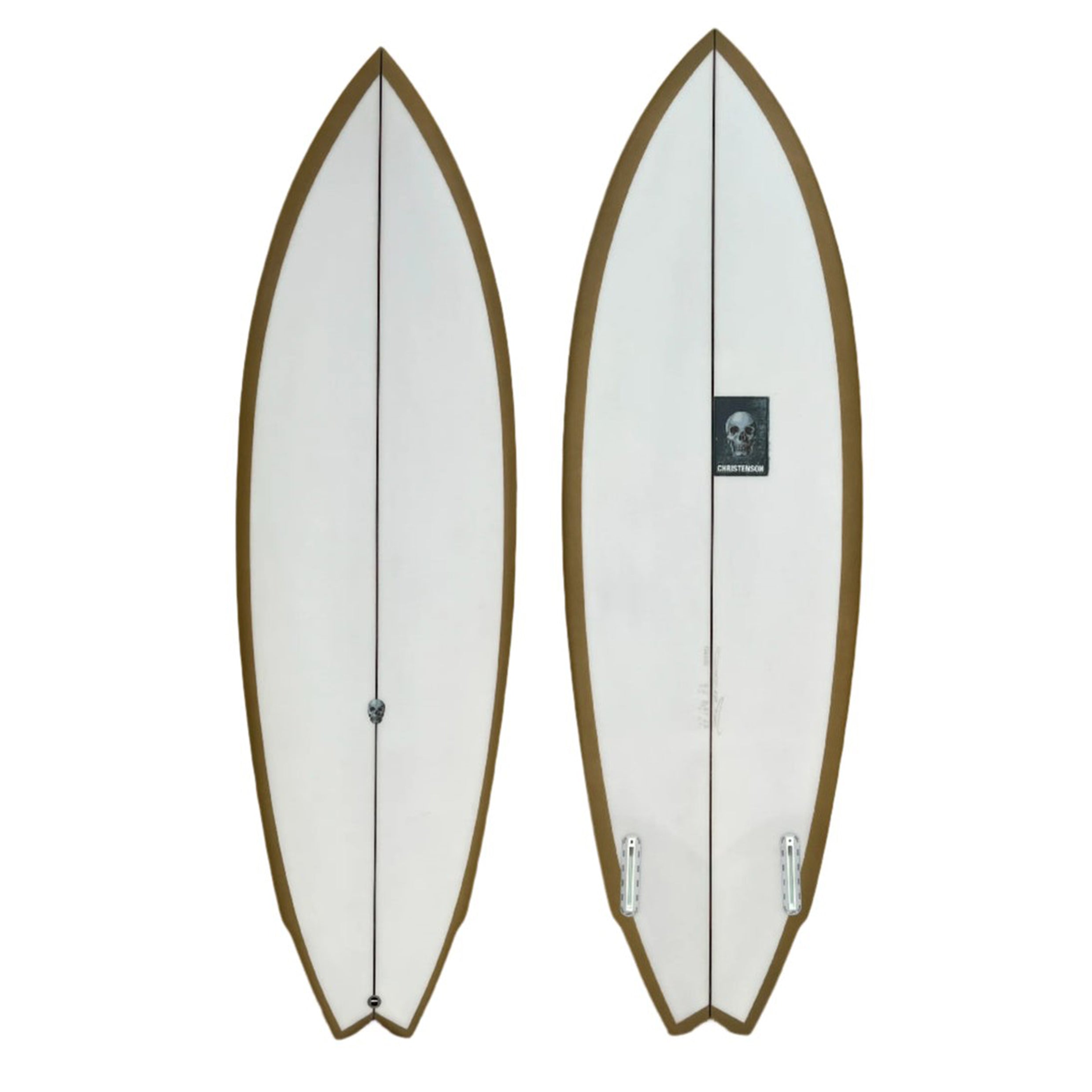 Christenson Lane Splitter Twin Fin Swallow Tail Surfboard