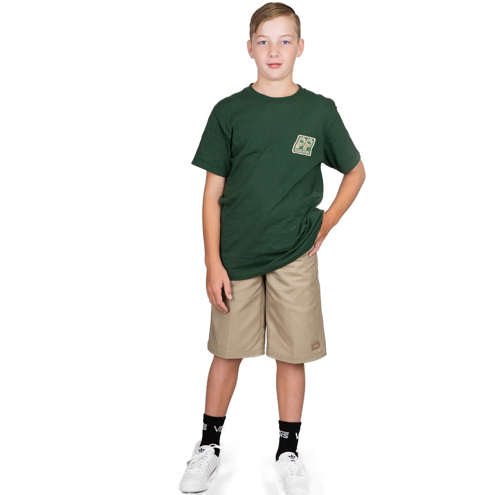DICKIES BOYS MULTI POCKET SHORTS KHAKI - Main Image