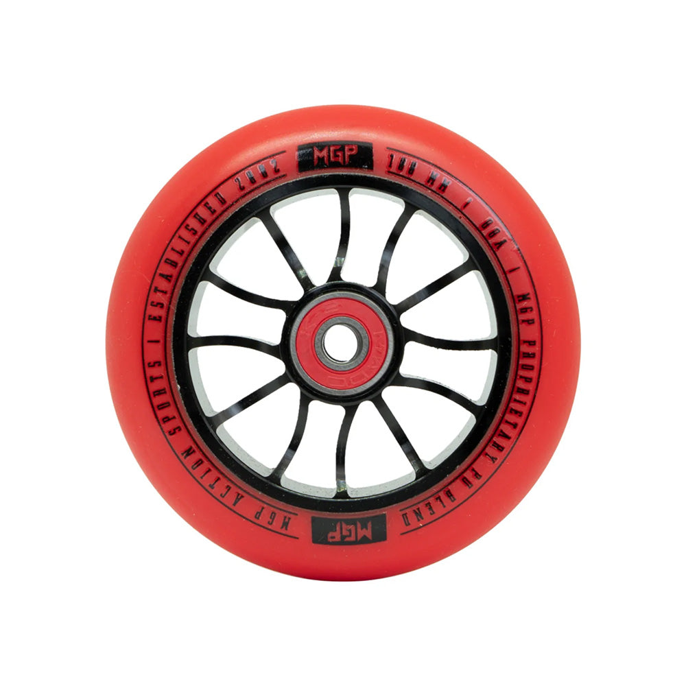 MADD 100MM HOLLOW CORE WHEEL RED