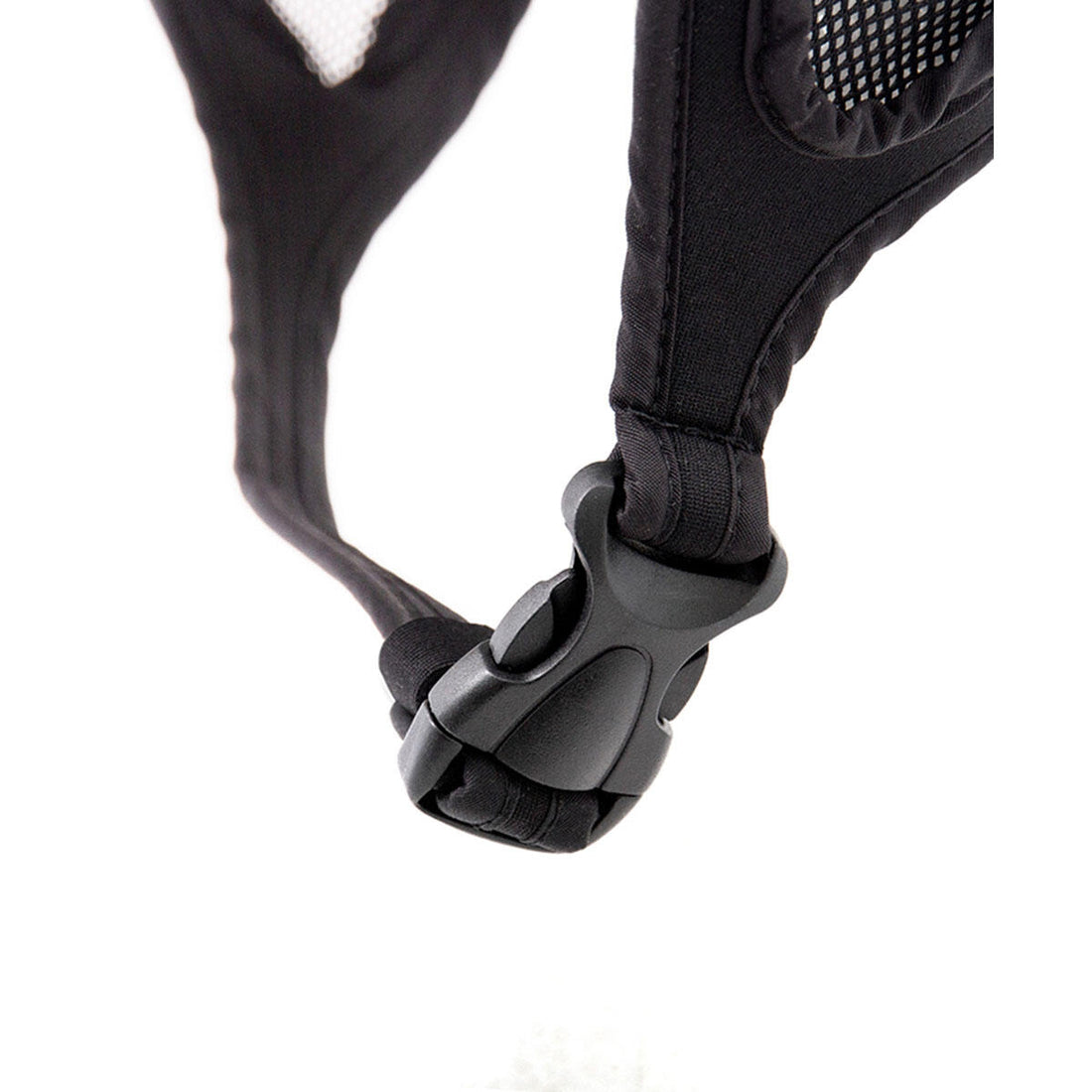 Ocean & Earth Indo Stiff Peak Surf Hat close up of chin strap. Shop Freeride Surf & Skate NZ.