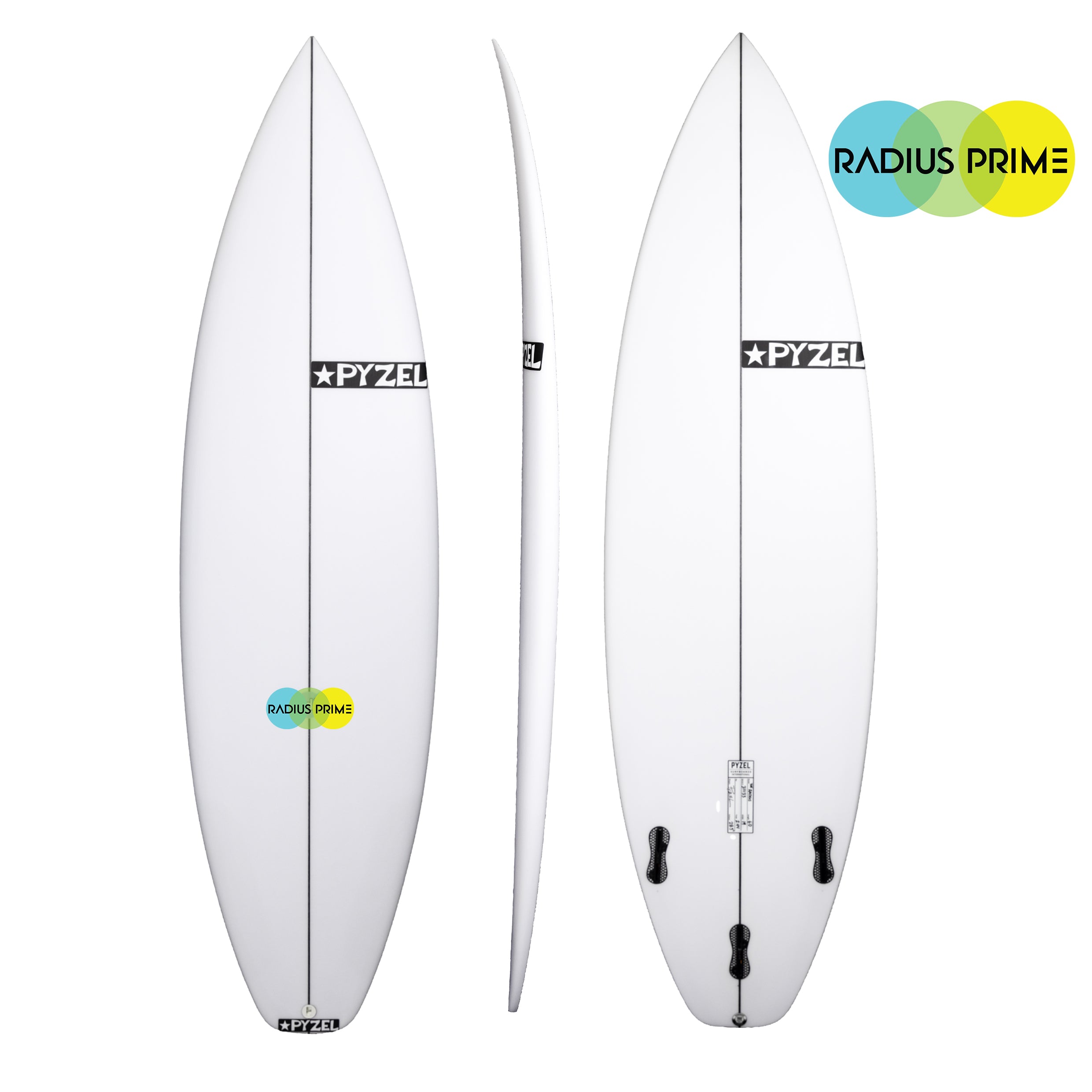 EIGHT SURFBOARD  6’4”×19 1/4”×2 7/16” Pyzel Radius Prime Squash Tail Surfboard |Performance Surfing