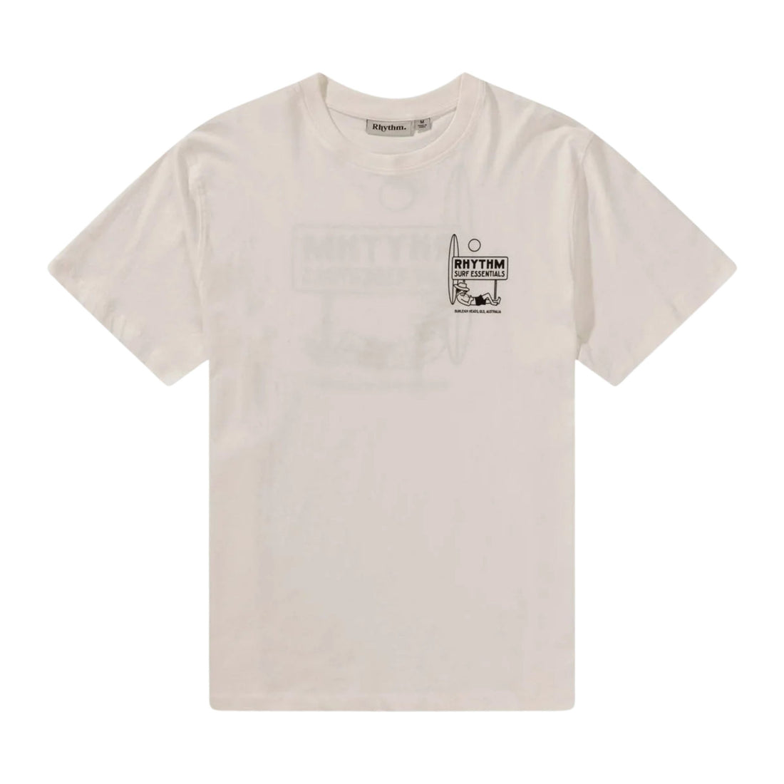 RHYTHM MENS SIESTA TEE WHITE