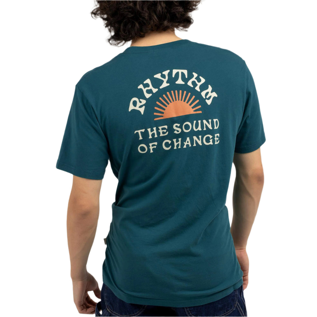 Rhythm mens t-shirts on sale at Freeride Surf NZ.