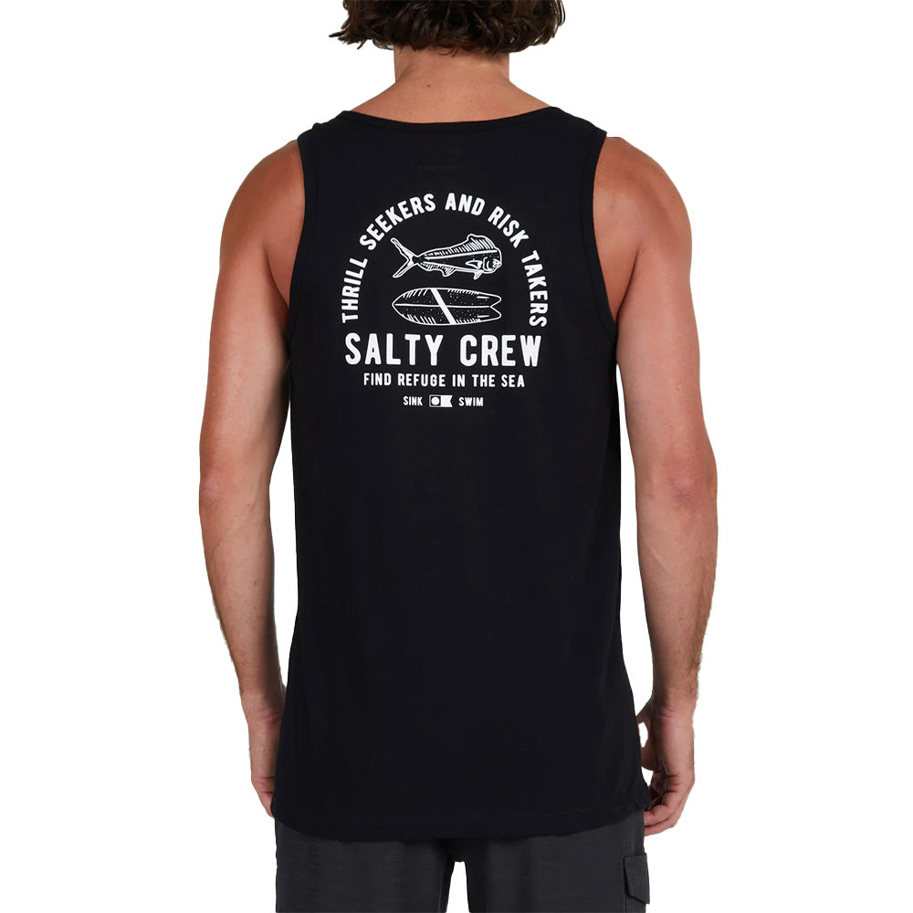 SALTY CREW LATERAL LINE TANK BLACK