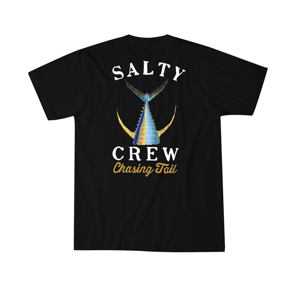 SALTY CREW TAILED TEE BLACK