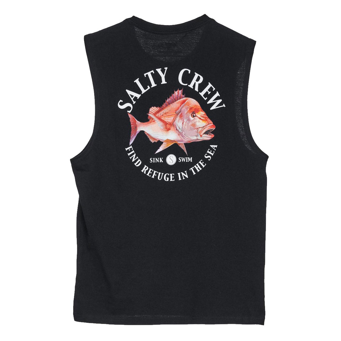 SALTY CREW SNAP ATTACK MUSCLE TANK BLACK