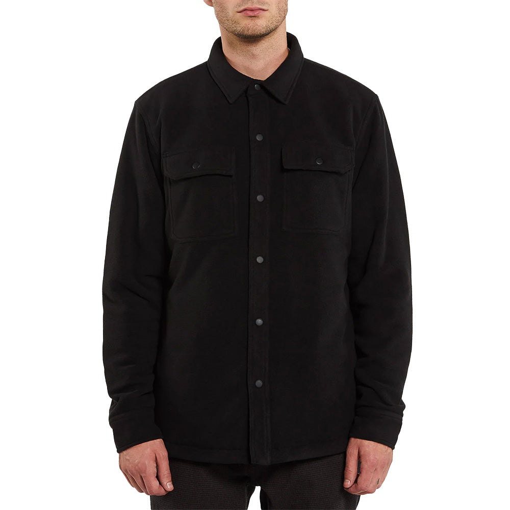 VOLCOM BOWERED POLAR FLEEECE BLACK