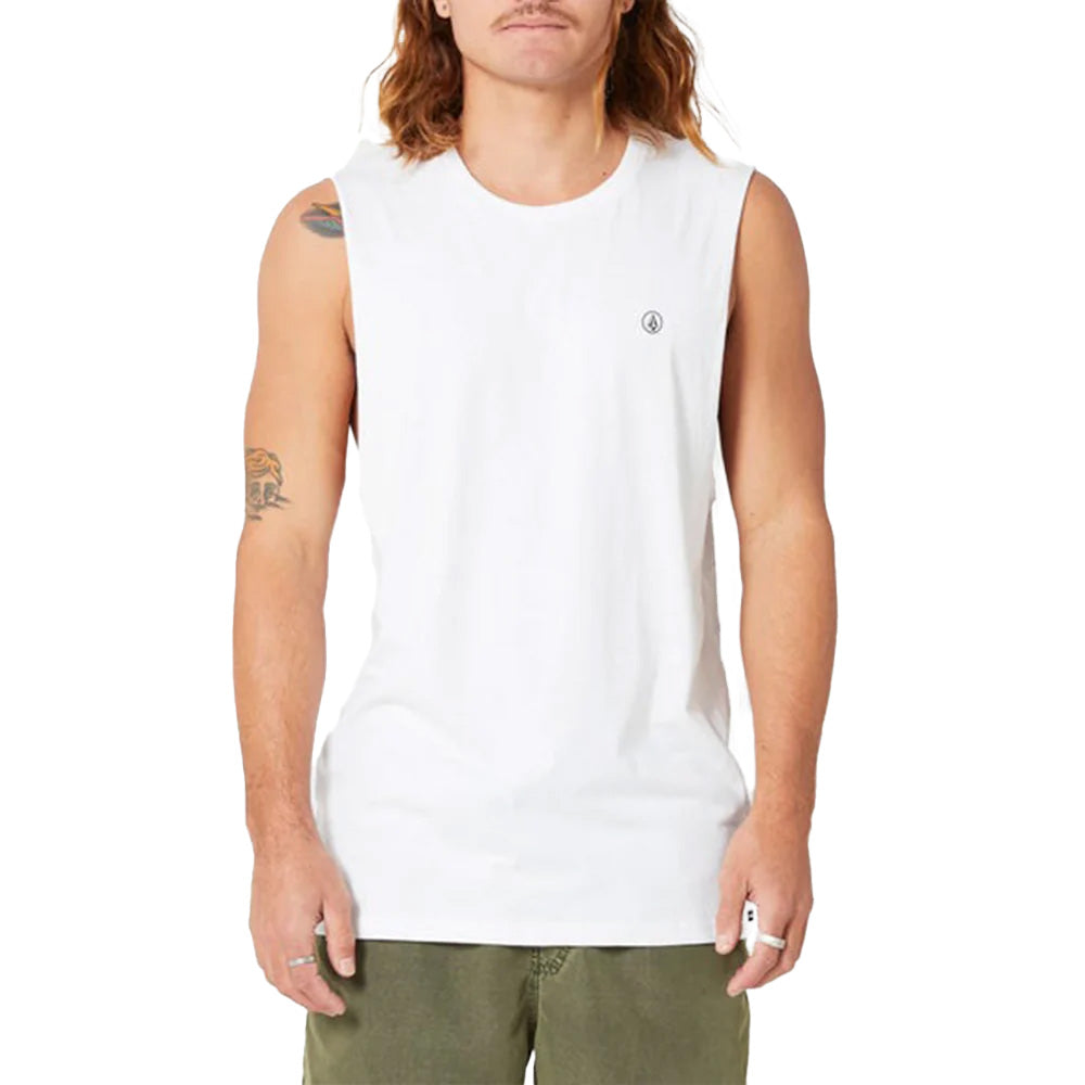 VOLCOM SOLID MUSCLE WHITE