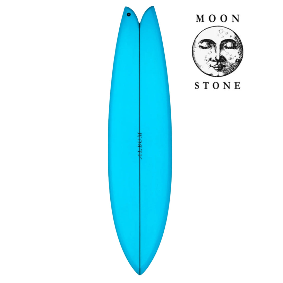 Album Surfboards mid-length fish with narrower performance outline