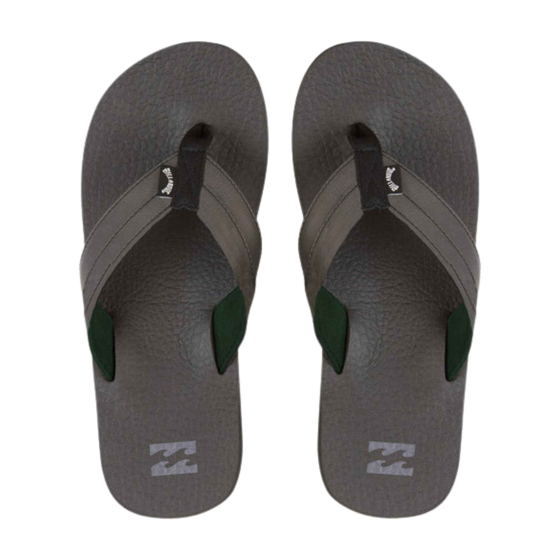 Billabong All Day Impact Men's Jandal in Black available at Freeride Surf & Skate NZ.