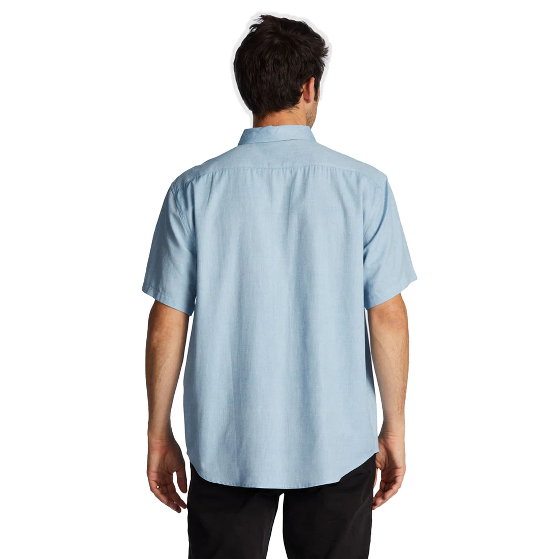 Billabong All Day Shirt in Powder Blue available at Freeride Surf & Skate NZ.