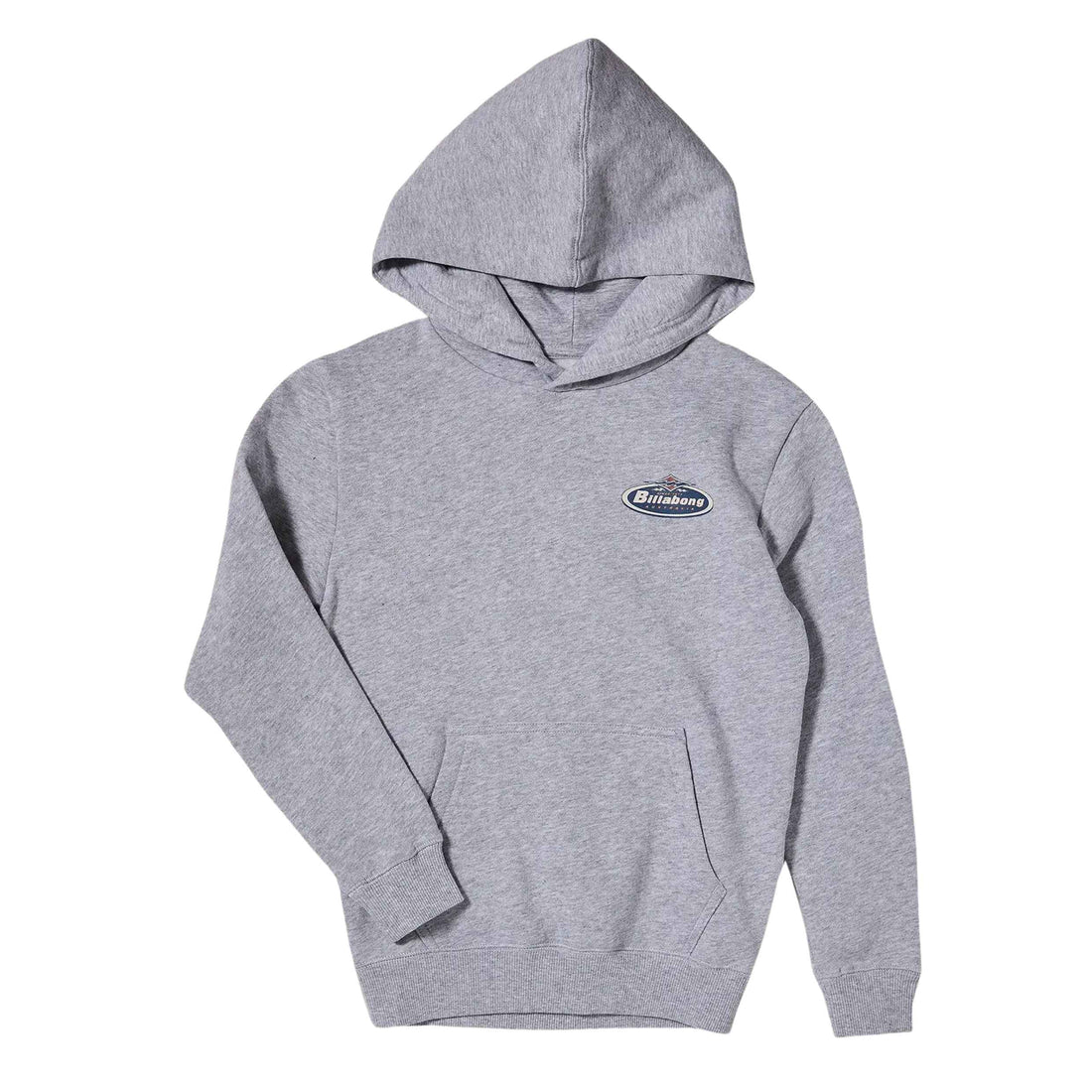 Billabong boys Diamond Wave Pop hoodie light heather grey available at Freeride Surf & Skate NZ.