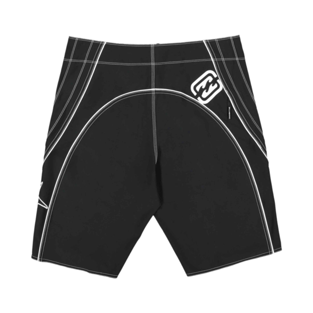 Billabong Fluid 2K Pro Boardshort in Black with 4-way stretch recycled fabric and performance waistband, available at Freeride Surf & Skate NZ.