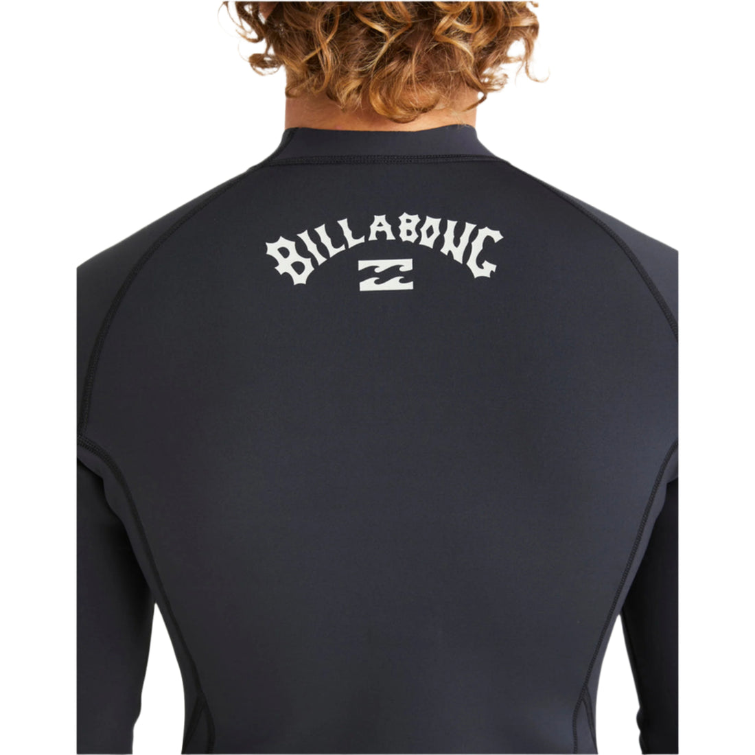 Billabong Men's 101 Absolute Natural Jacket in Black with 2/2mm Superlight Foam and recycled Superflex jersey, available at Freeride Surf & Skate NZ.