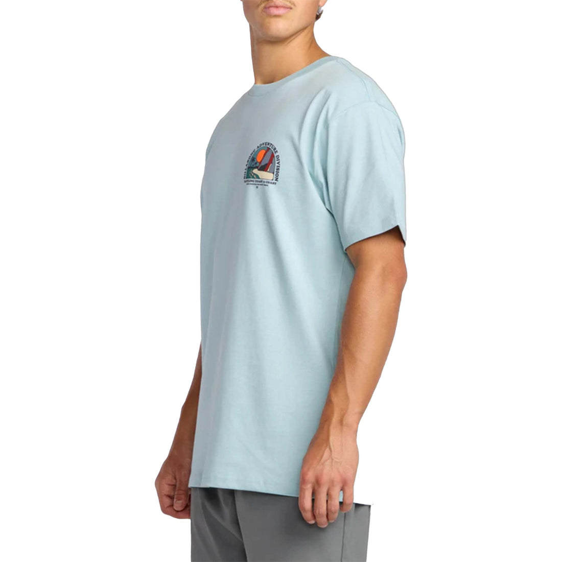 Billabong Sundown A/Div Short Sleeve T-Shirt Blue Freeride NZ