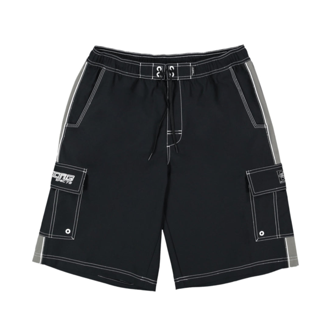 Billabong Throw On 3.0 boardshort in black with elastic waist and cargo pockets available at Freeride Surf & Skate NZ.