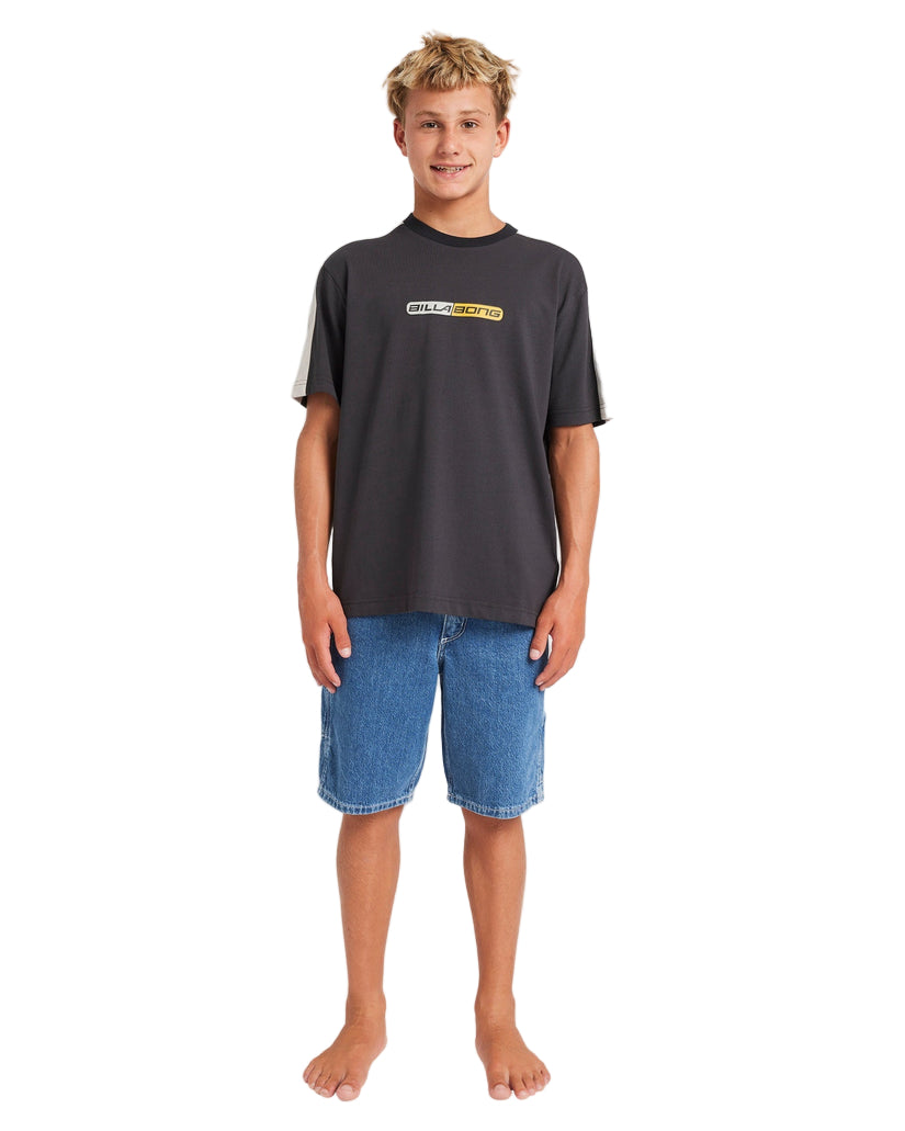 Billabong Boys Bad Dog Denim Shorts
Workwear short
Relaxed fit
18" outseam