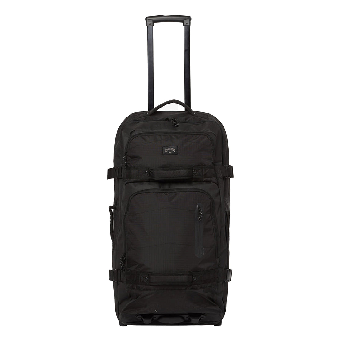 Men's Booster ravel 110L Luggage Travel Bag. 

Style MATV3BBOColor Code STH

Fabric: Polyester
Base: Molded EVA
Handle: Telescopic
Compartment: Large main with sandwich construction and mesh dividers
Pockets: Large external wet/dry boot pocket
Size: 21" (H) x 14" (W) x 11" (D)
Volume: 47 L
Other features: Compression straps; durable trolley system