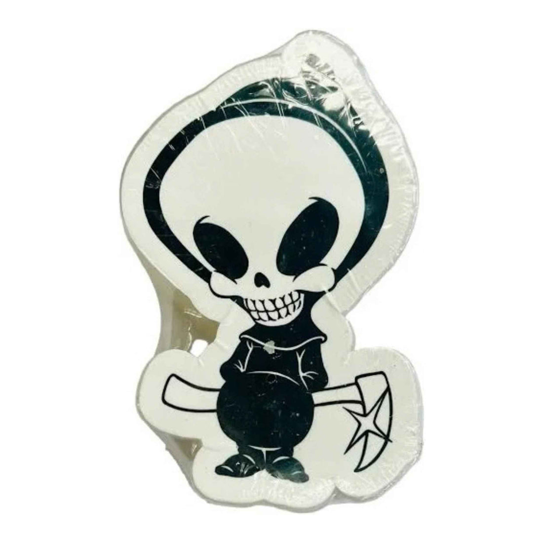 Blind Curb Wax with classic Grim Reaper graphic for skateboard grinds and slides, available at Freeride Surf & Skate NZ.