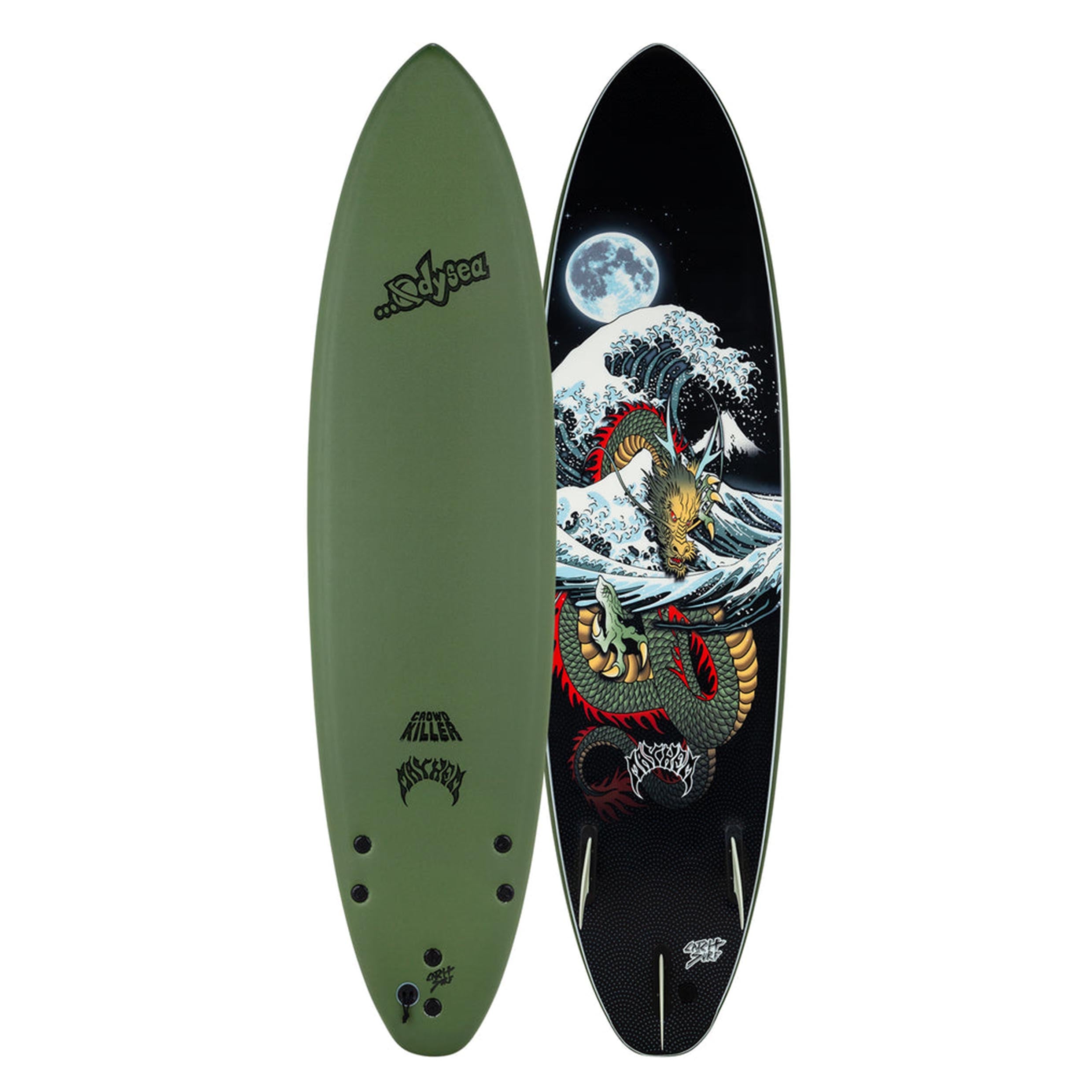 Catchsurf nose rider Catch Surf 8'0 Odysea Log Soft Top Surfboard