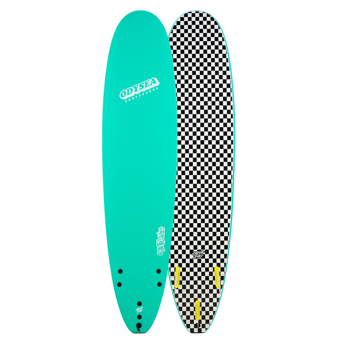 Catch Surf Odysea 8’0 Log Softboard Turquoise — one of the best softboards in NZ for beginners and all-level surfers. Classic Odysea design with high float and stability. Shop Freeride Surf & Skate NZ for quality soft tops.