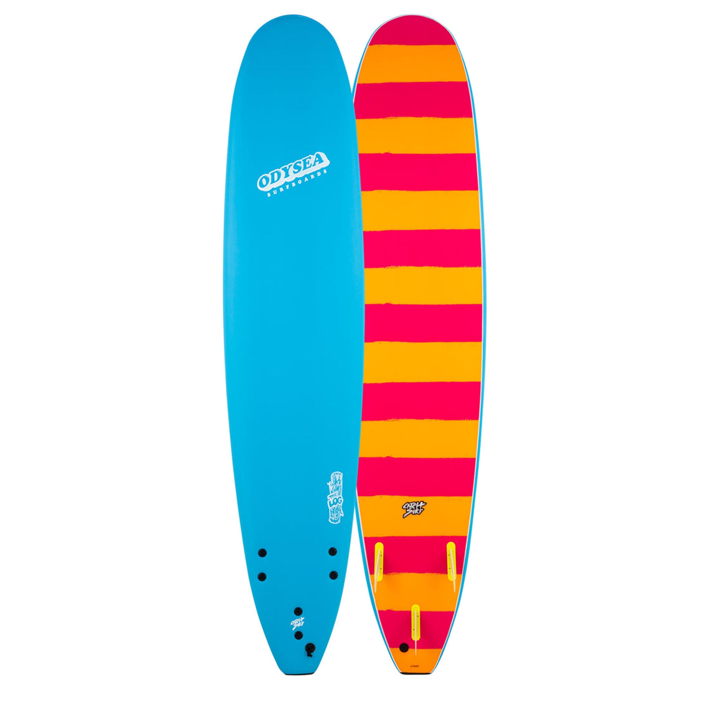 Catch Surf 9'0 Odysea Log Blue Stripe Softboard | Soft Tops NZ