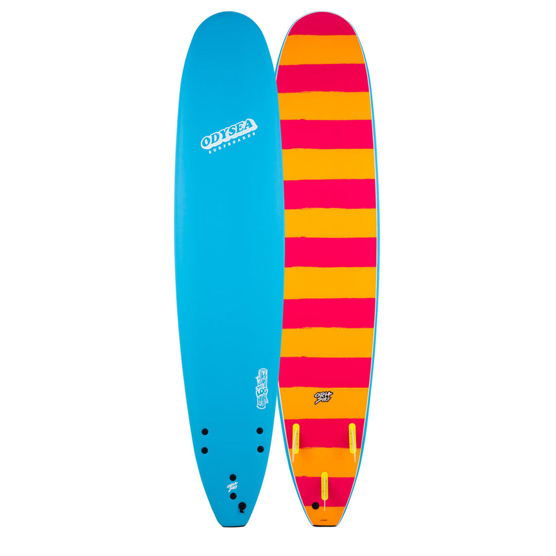 Catch Surf Odysea 9’0 Log Softboard Blue Striped — one of the best softboards in NZ for beginners and all-level surfers. Classic Odysea design with high float and stability. Shop Freeride Surf & Skate NZ for quality soft tops.