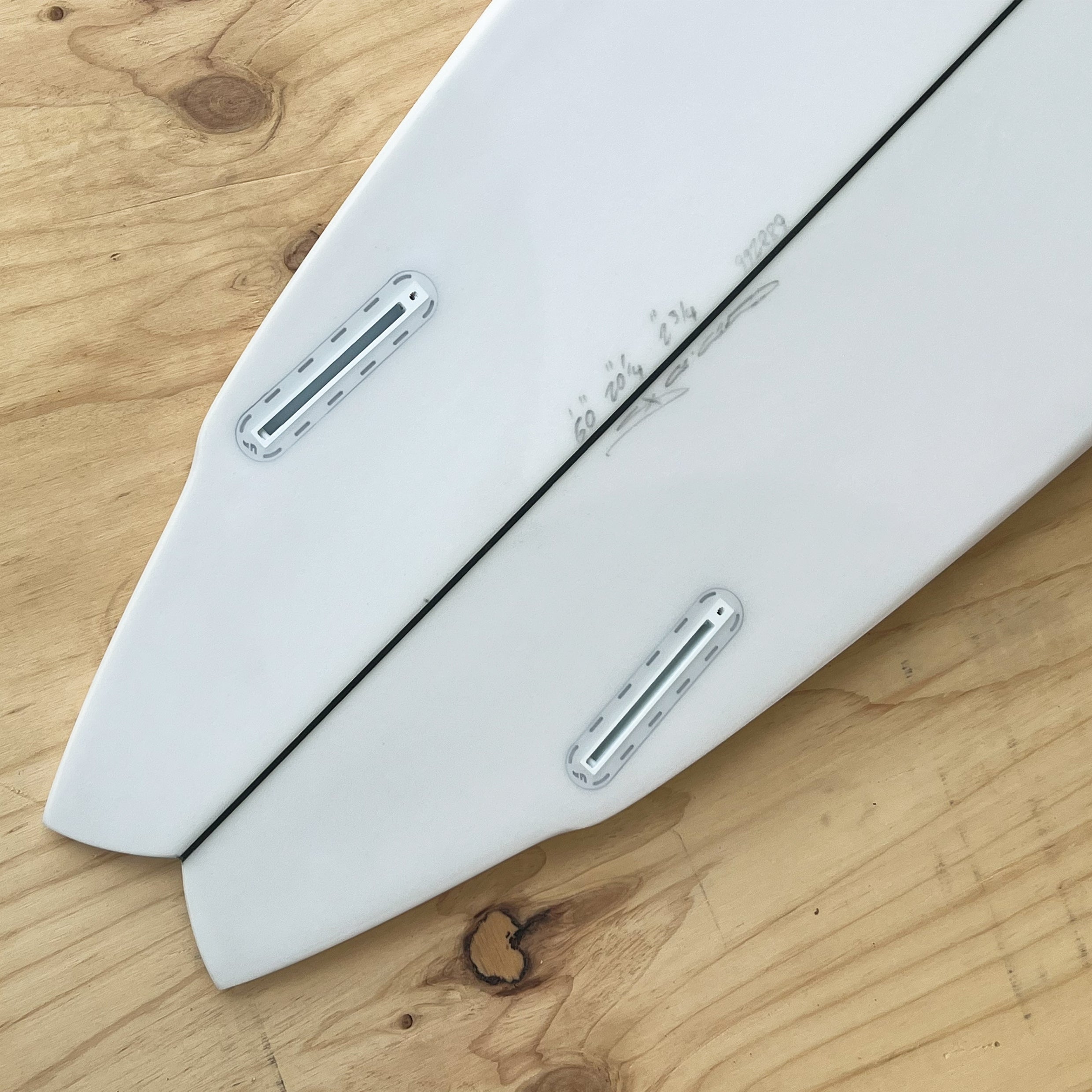 Christenson Lane Splitter Twin Fin Swallow Tail Surfboard