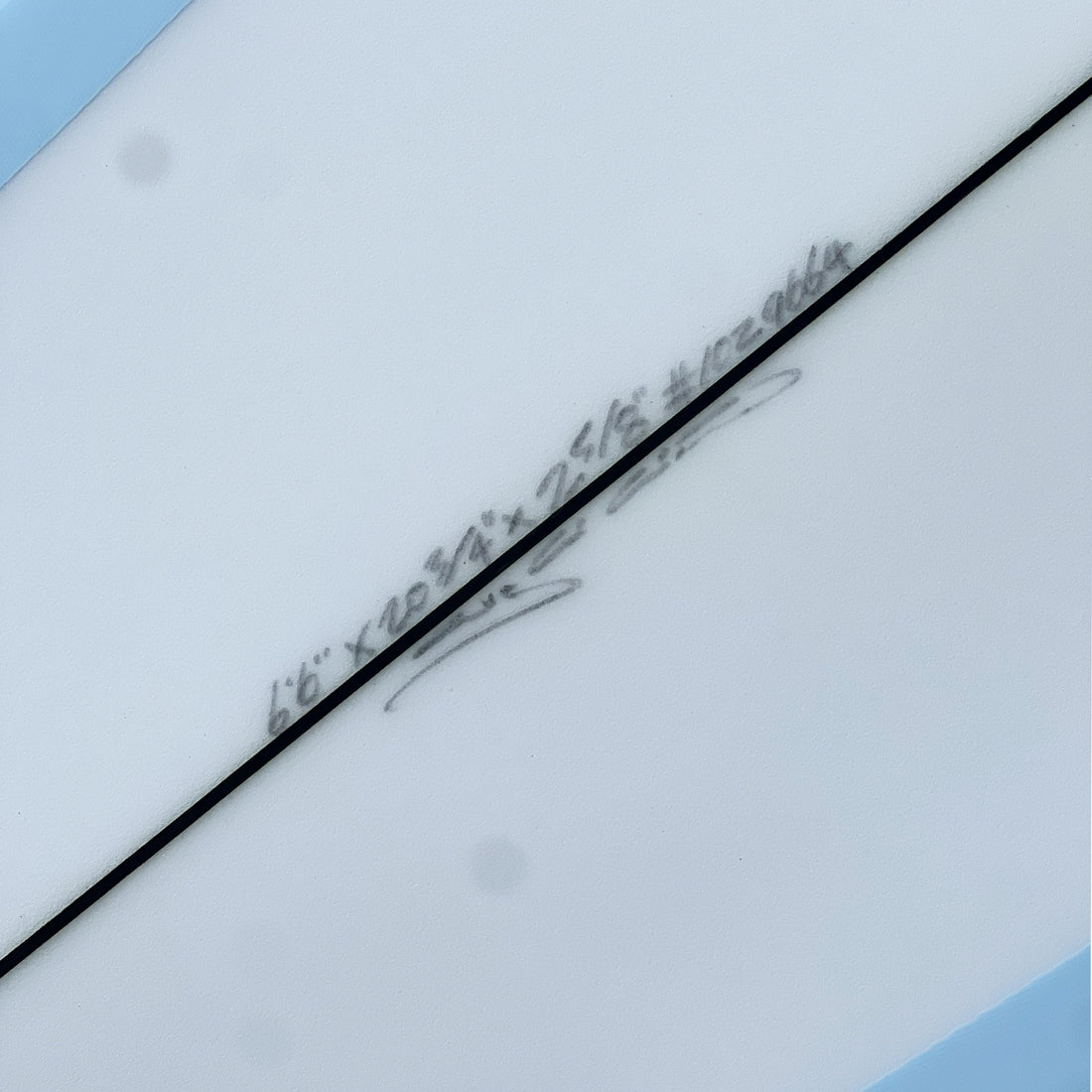 Christenson Long Phish 2.0 Surfboard 6'6 Blue Tint In stock Instore at Freeride Surf and Skate NZ 