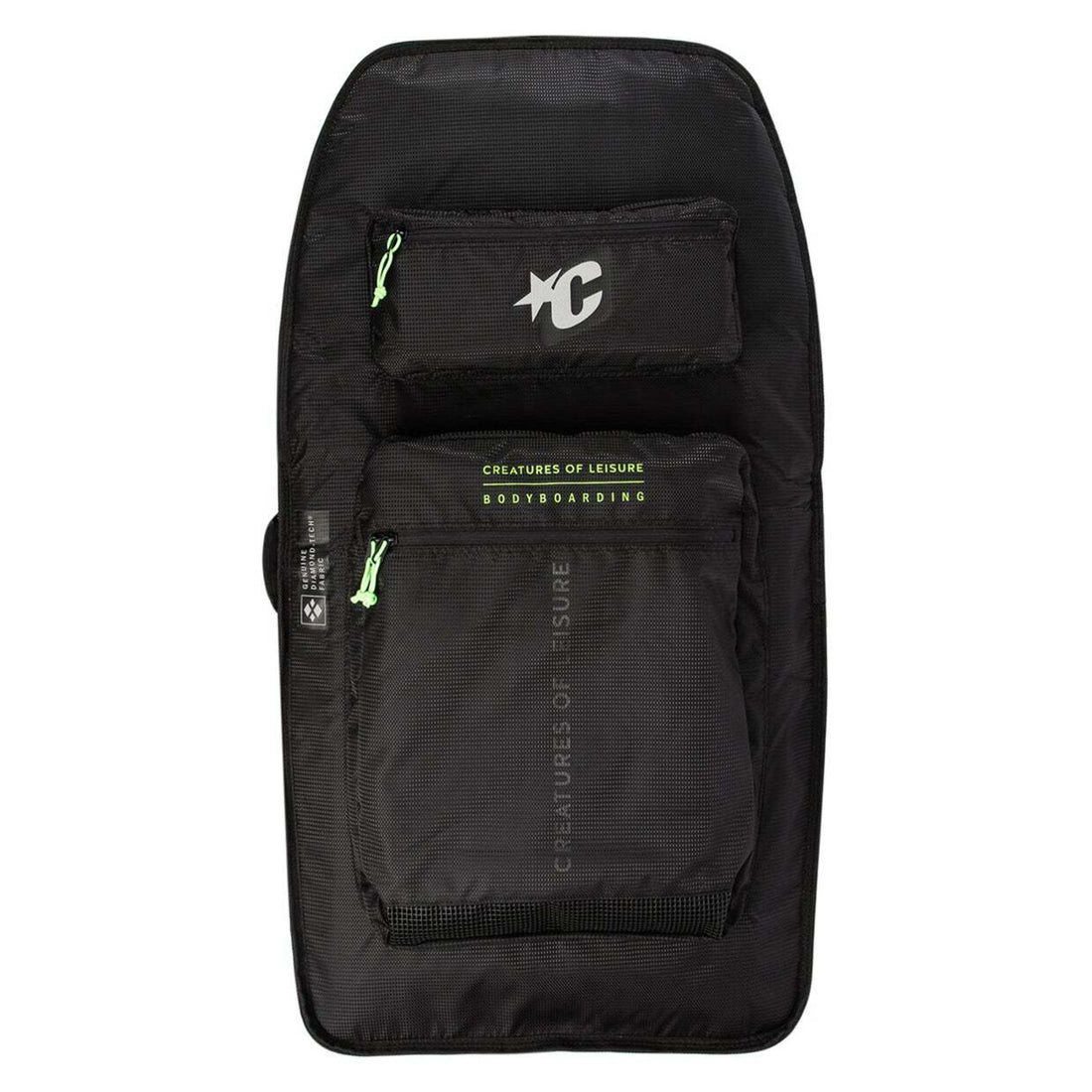 Creatures of Leisure bodyboard double bag 43-46 inch with backpack straps and padded protection available at Freeride Surf & Skate NZ.
