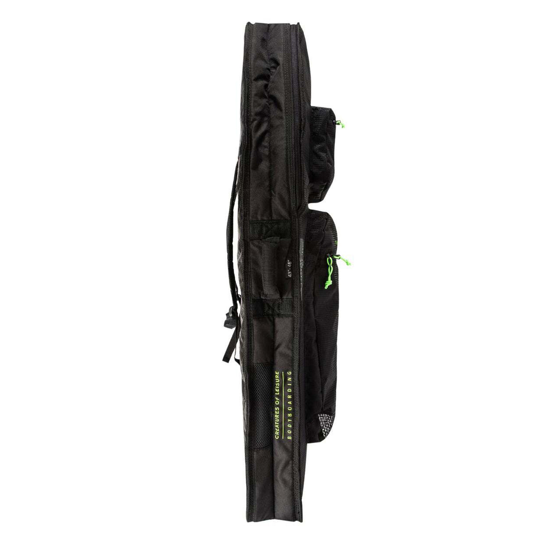 Creatures of Leisure bodyboard double bag 43-46 inch with backpack straps and padded protection available at Freeride Surf & Skate NZ.