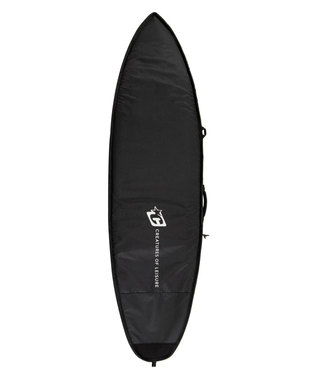 Creatures of Leisure DT2.0 7 foot 6 shortboard surfboard bag with diamond tech fabric available at Freeride Surf & Skate NZ.