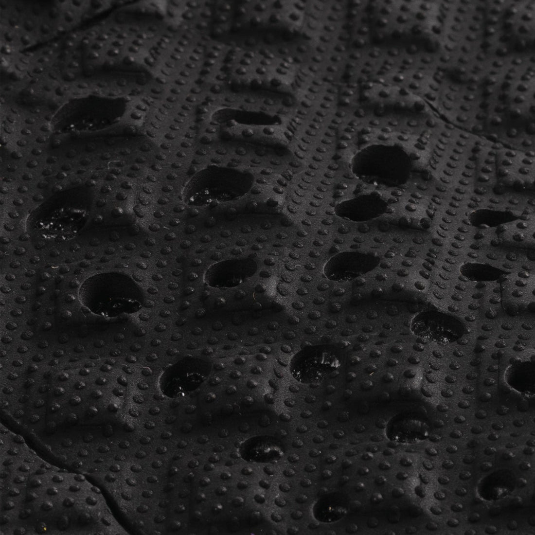 Creatures of Leisure Griffin Colapinto Lite Grip in Black/Cobalt Flame featuring three-piece surfboard traction, Diamond Loc II pattern, 7mm arch bar and 30mm Alpine kick, available at Freeride Surf & Skate NZ.