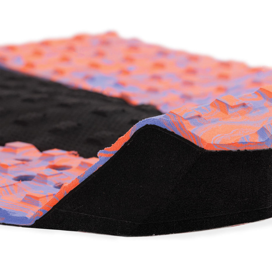 Creatures of Leisure Italo Ferreira Lite Grip surfboard traction pad in Purple Haze featuring unique swirl pattern, dual-texture grip, 7mm arch and 30mm tail kick, available at Freeride Surf & Skate NZ.
