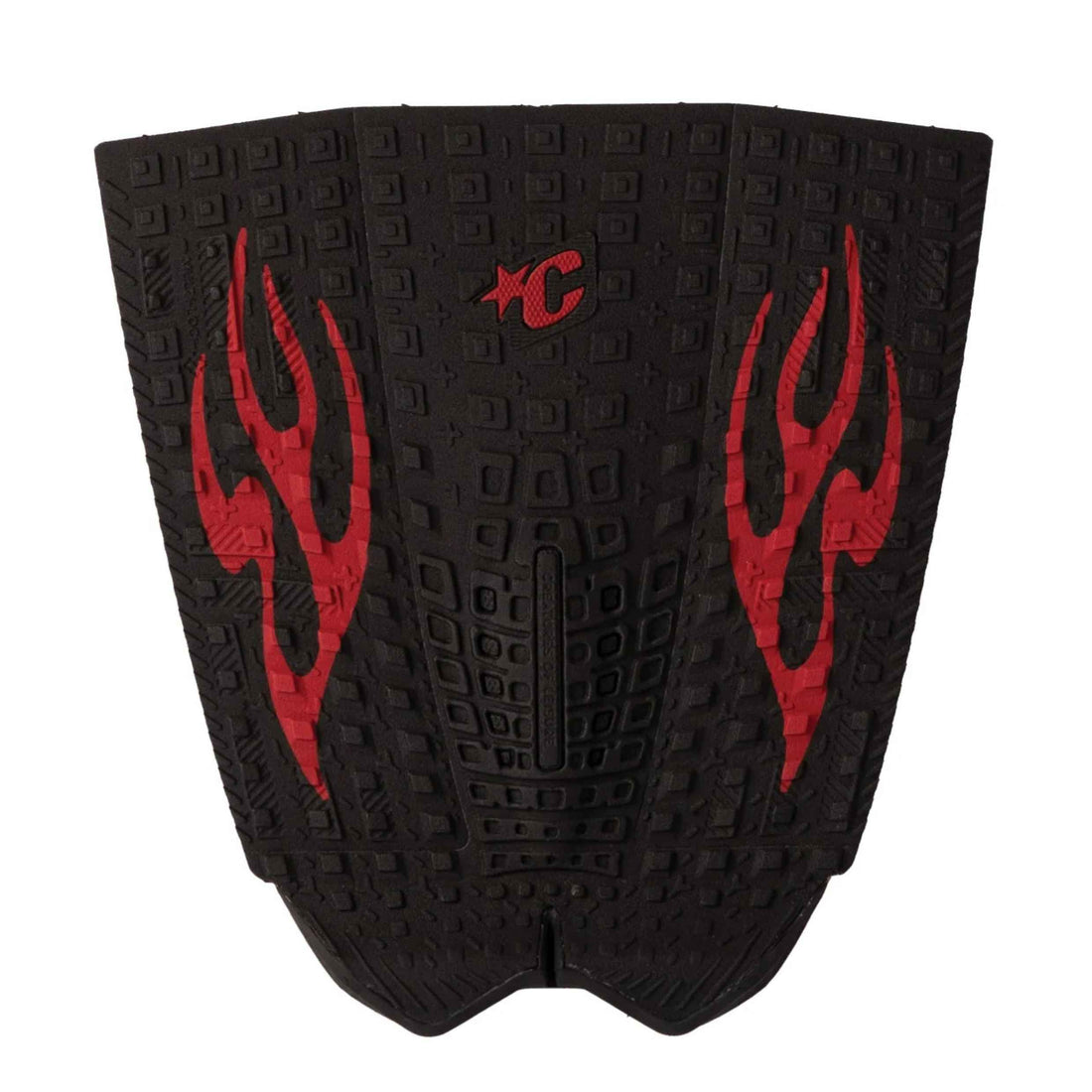 Creatures Proto 1.5 Pin Tail Griffin Colapinto three-piece surfboard traction pad.