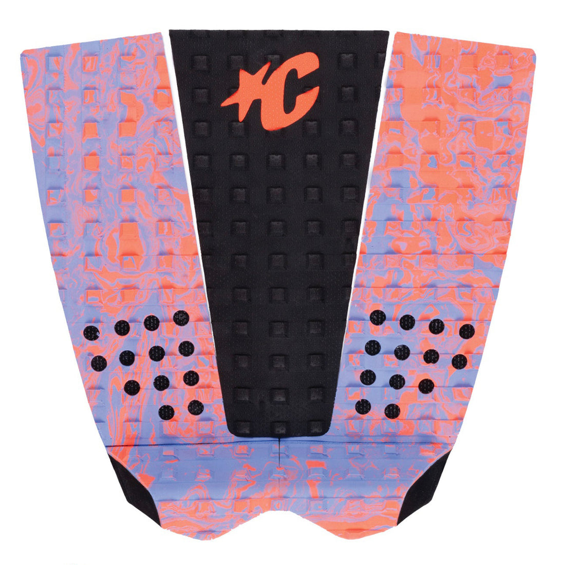 Creatures Of Leisure Italo Ferreira Purple Haze surfboard traction pad. 