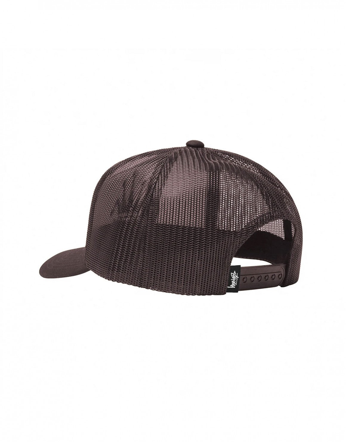 STUSSY CROWN STOCK TRUCKER CAP BROWN WHITE – Freeride Surf and Skate