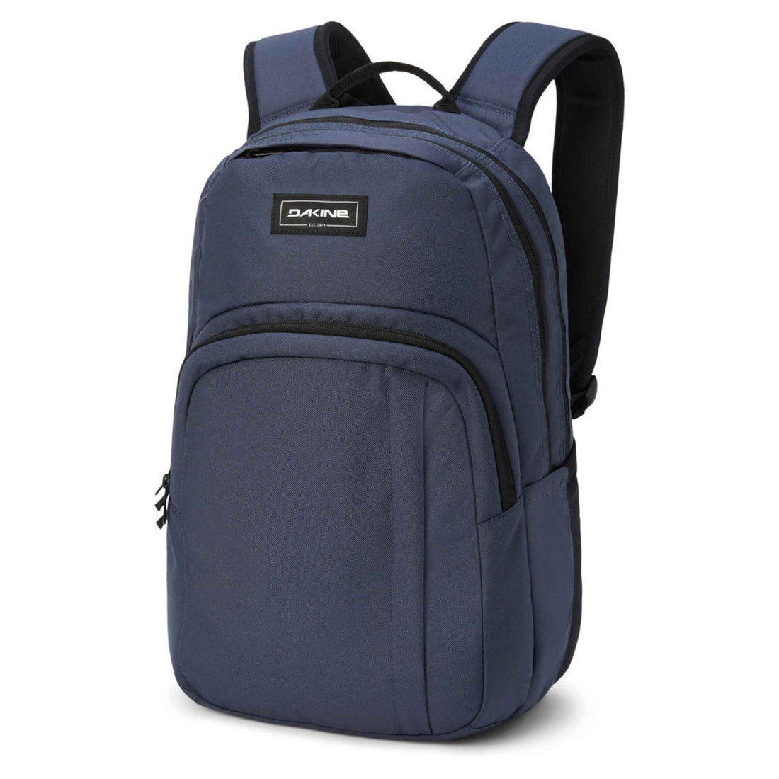 Dakine Campus Backpack 25L in Odyssea Blue — mid-size laptop backpack with insulated cooler pocket, organiser storage, and padded straps, available at Freeride Surf & Skate NZ.