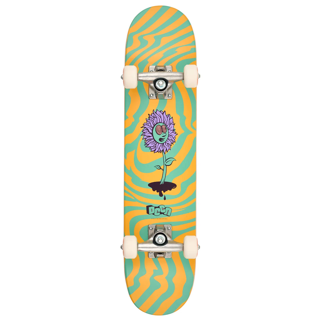 Deca Kids Timothy Micro Complete Skateboard 6.5  beginner kids skateboard with aluminum trucks and 51mm wheels, available at Freeride Surf & Skate NZ.