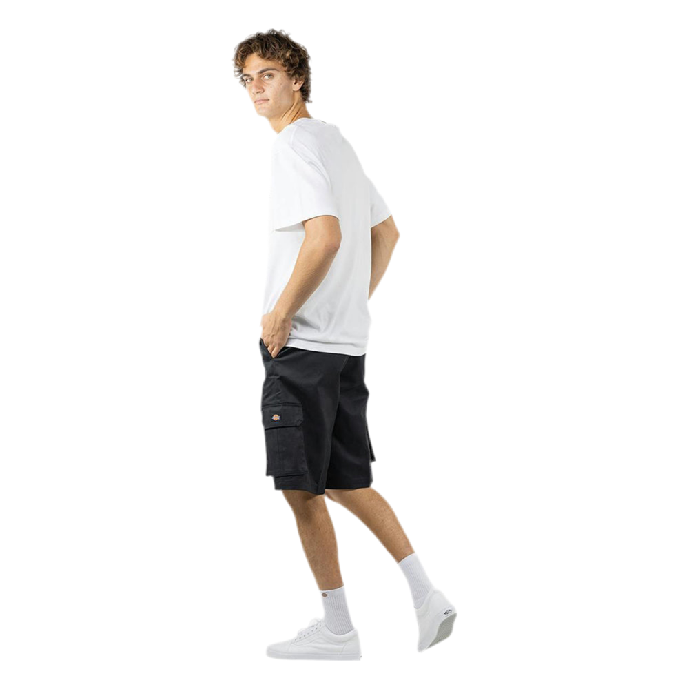 Dickies 131 Cargo Short with slim workwear fit, cargo pockets, 12" inseam and durable twill construction.