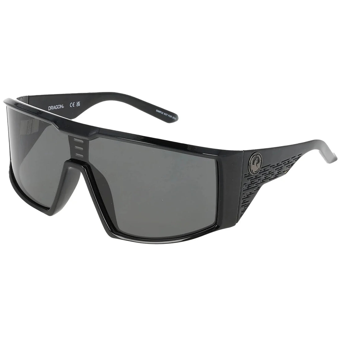Dragon Tension sunglasses in Black with Lumalens Smoke lens, available at Freeride Surf & Skate NZ.