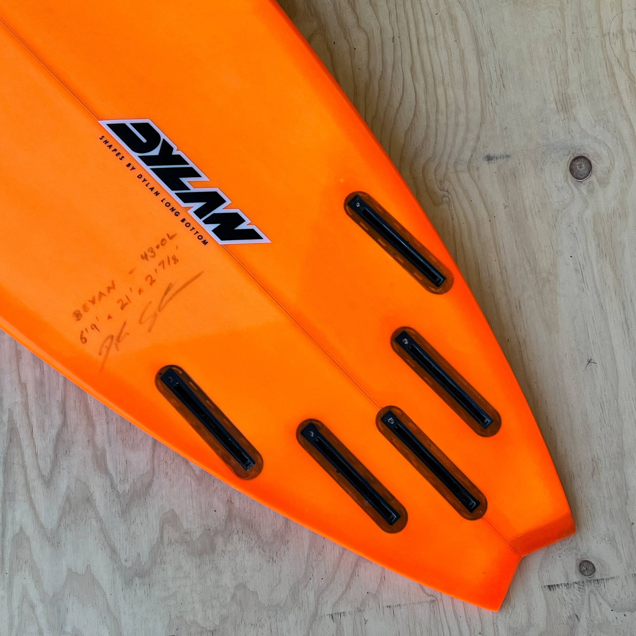 Dylan Shapes Chumbo 6'9 Model Surfboard | Big Wave Surfboard