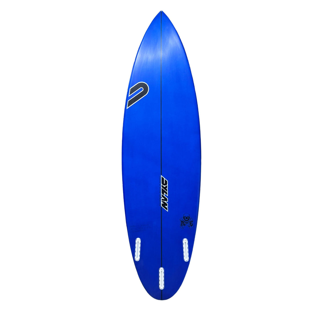 Dylan Shapes RX5 Surfboard Blue Spray – high-performance shortboard with Futures by Dylan Longbottom, available at Freeride Surf & Skate Auckland NZ
