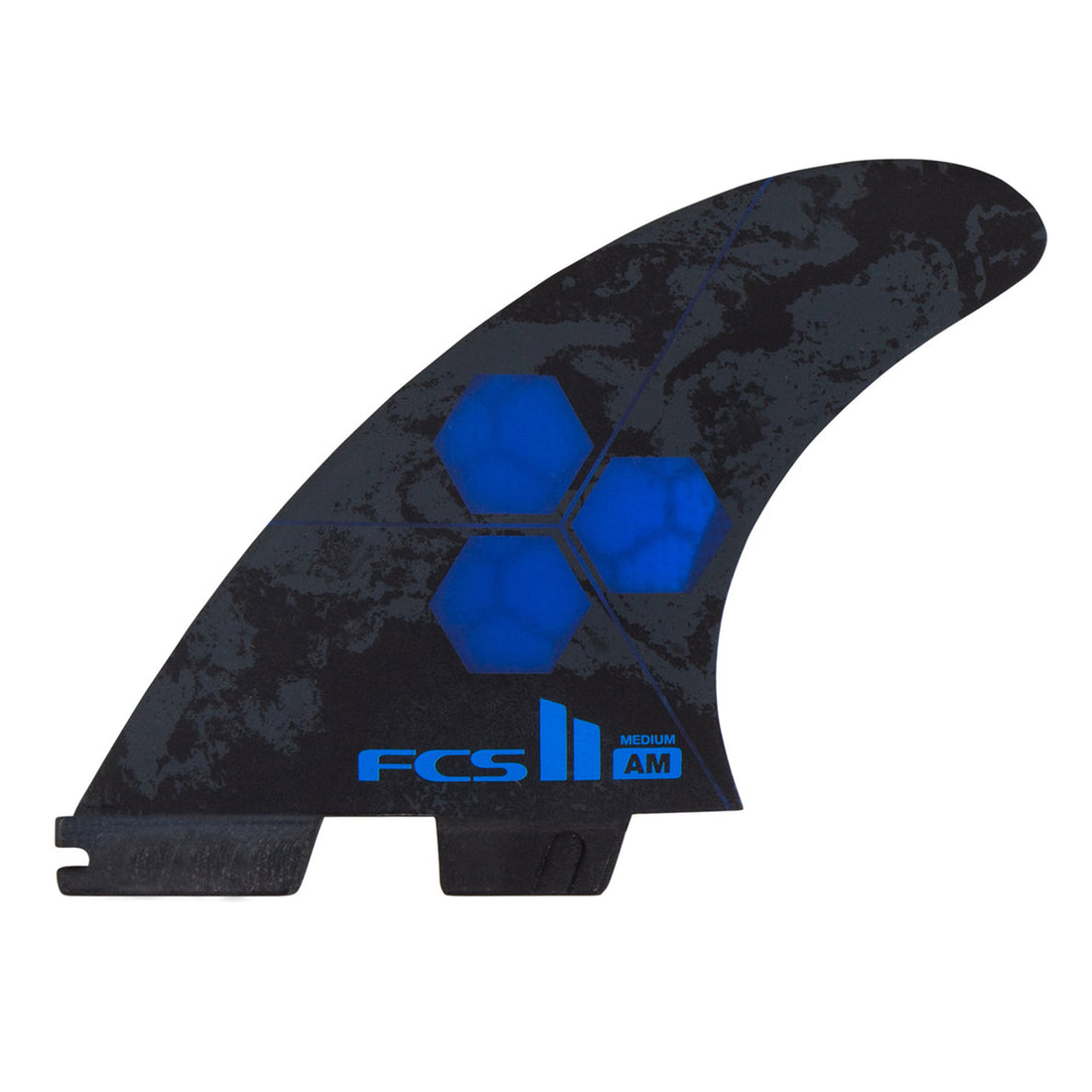 FCS II Al Merrick Medium PC Cobalt tri fin set for FCS II system at surf shop Auckland NZ