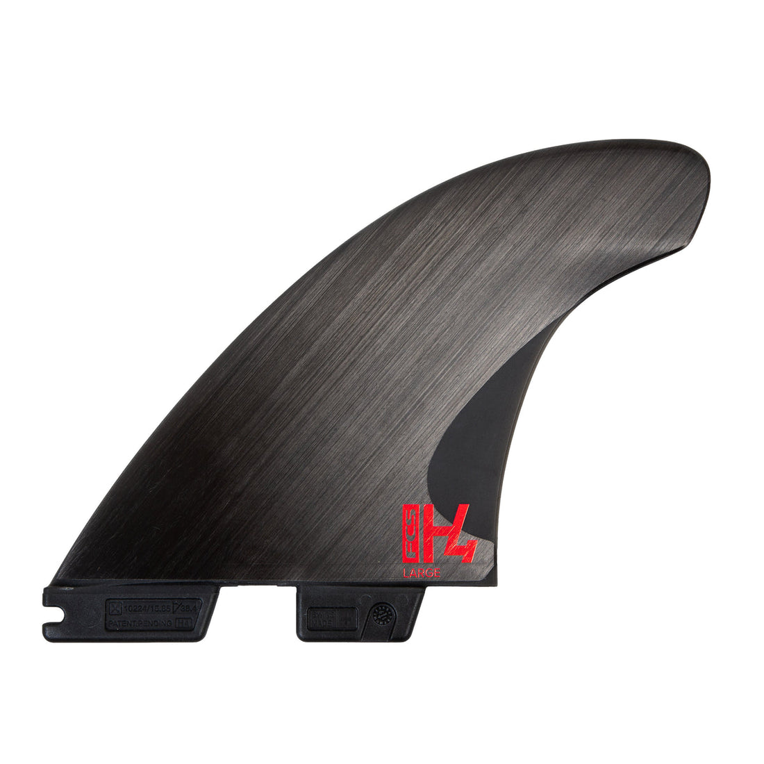 FCS II H4 Smoke Large tri fin set for FCS II system at surf shop Auckland NZ